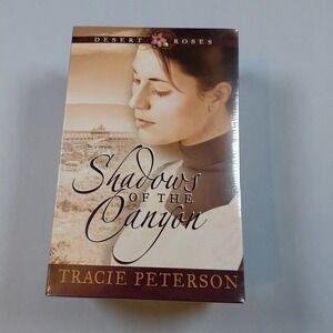 New Sealed Desert Roses Series Books 1-3 Tracie Peterson Slipcase PB 3 Book Set